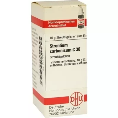 STRONTIUM CARBONICUM C 30 globulí, 10 g