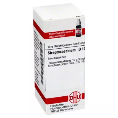 STREPTOCOCCINUM D 12 globulí, 10 g