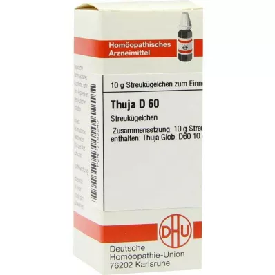 DHU Thuja D 60 globule, 10 g