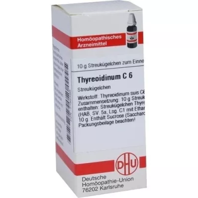 THYREOIDINUM C 6 globulí, 10 g