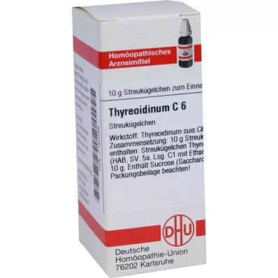 THYREOIDINUM C 6 globulí, 10 g