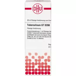 TUBERCULINUM GT D 200 ředění, 20 ml