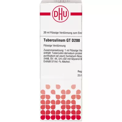 TUBERCULINUM GT D 200 ředění, 20 ml