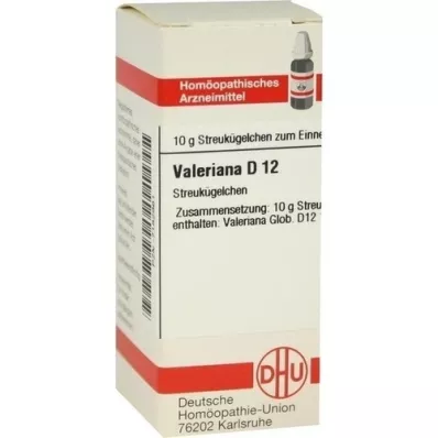 VALERIANA D 12 globulí, 10 g