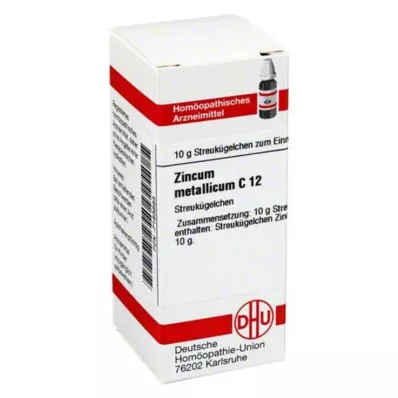 DHU Zincum metallicum C 12 globule, 10 g