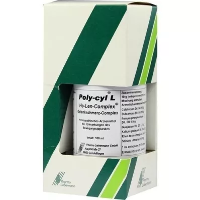 POLY-CYL L Ho-Len-Complex kapky, 100 ml