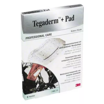 Tegaderm 3M Plus Pad 9x15cm sádra 3589NP, 5 ks