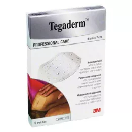 TEGADERM 3M fólie 6x7 cm 1624NP, 5 ks