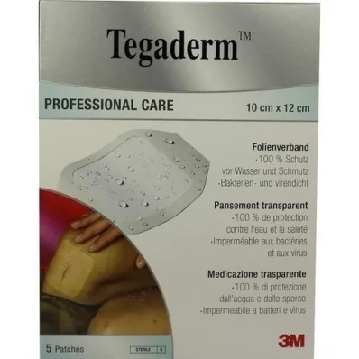 TEGADERM 3M fólie 10x12 cm 1626NP, 5 ks