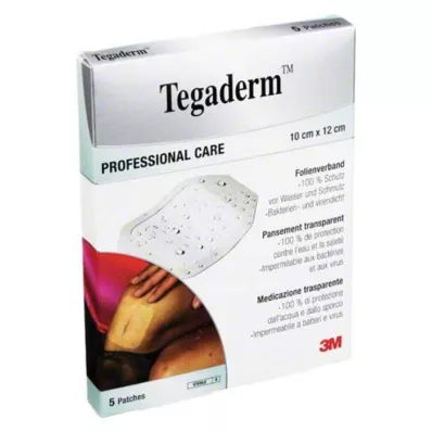 TEGADERM 3M fólie 10x12 cm 1626NP, 5 ks TEGADERM 3M fólie 10x12 cm 1626NP, 5 ks