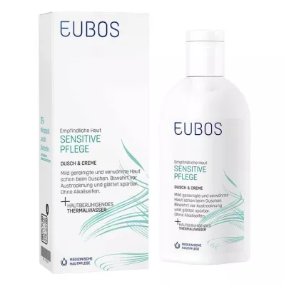 Eubos Sensitive sprchový krém &amp; , 200 ml