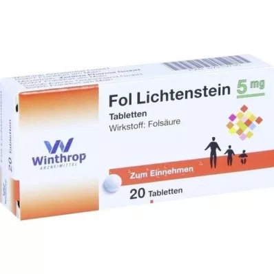 FOL Lichtenstein 5 mg tablety, 20 ks