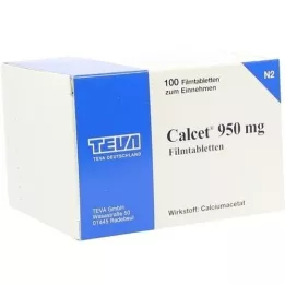 CALCET 950 mg potahované tablety, 100 ks