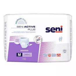 SENI Inkontinenční kalhotky Active Plus jednorázové M, 10 ks