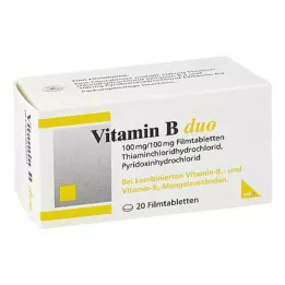 VITAMIN B DUO Potahované tablety, 20 ks