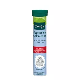 KNEIPP Šumivé tablety hořčík+vápník, 20 ks