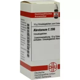 ABROTANUM C 200 globulí, 10 g