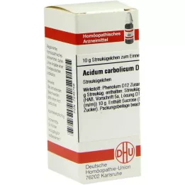ACIDUM CARBOLICUM D 12 globulí, 10 g