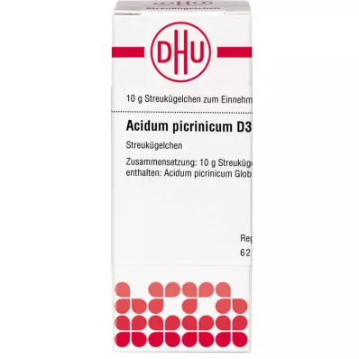ACIDUM PICRINICUM D 30 globulí, 10 g