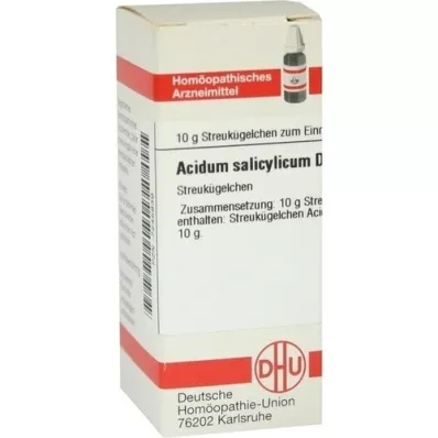 ACIDUM SALICYLICUM D 4 kuličky, 10 g