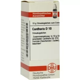 CANTHARIS D 10 globulí, 10 g