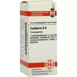 CANTHARIS D 8 globulí, 10 g