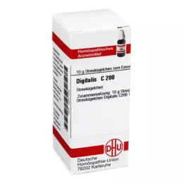DIGITALIS C 200 globulí, 10 g