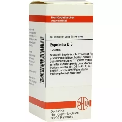 ESPELETIA D 6 tablet, 80 ks