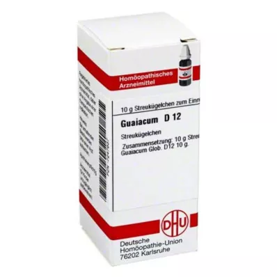 GUAIACUM D 12 globulí, 10 g
