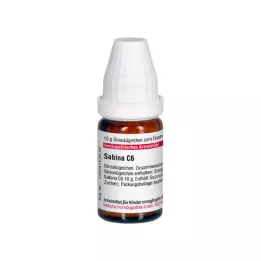 SABINA C 6 globulí, 10 g
