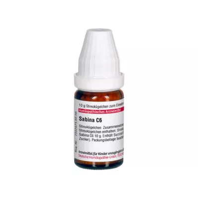 DHU Sabina C 6 globulí, 10 g