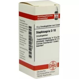 STAPHISAGRIA D 10 globulí, 10 g