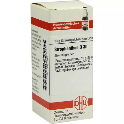 STROPHANTHUS D 30 globulí, 10 g