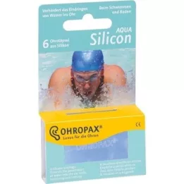 OHROPAX Silicon Aqua, 6 ks