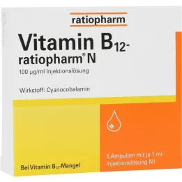 VITAMIN B12-RATIOPHARM N Ampule, 5X1 ml