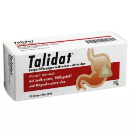 TALIDAT Žvýkací pastilky proti pálení žáhy, 50 ks