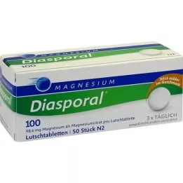 MAGNESIUM DIASPORAL 100 pastilek, 50 ks