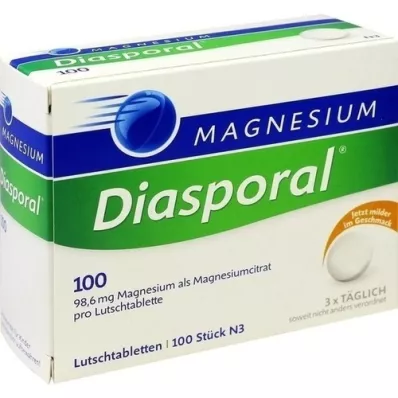 MAGNESIUM DIASPORAL 100 pastilek, 100 ks