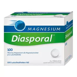 MAGNESIUM DIASPORAL 100 pastilek, 100 ks