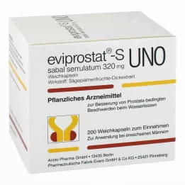 EVIPROSTAT-S sabal serrulatum 320 uno kapsle, 200 ks