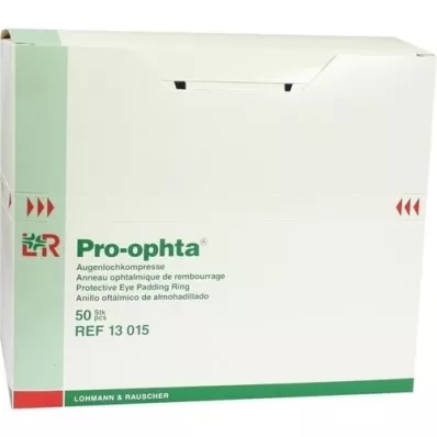 PRO-OPHTA Perforované nesterilní kompresy, 50 ks