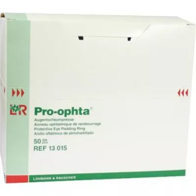 PRO-OPHTA Perforované nesterilní kompresy, 50 ks