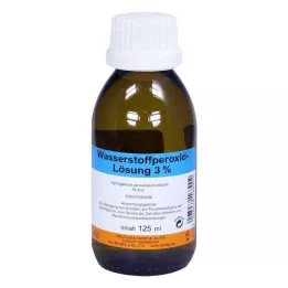 WASSERSTOFFPEROXID Roztok 3% Ph.Eur., 125 ml