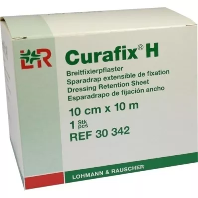 CURAFIX H Fixační náplast 10 cmx10 m, 1 ks