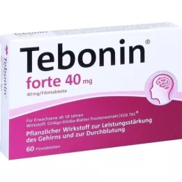 TEBONIN forte 40 mg potahované tablety, 60 ks