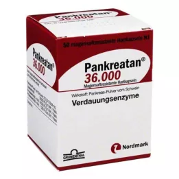 Pankreatan 36 000 gastrorezistentních tobolek, 50 kusů