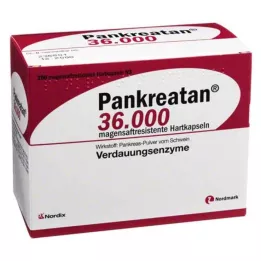 Pankreatan 36 000 gastrorezistentních tobolek, 200 kusů