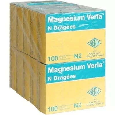 MAGNESIUM VERLA N Potahované tablety, 10X100 St