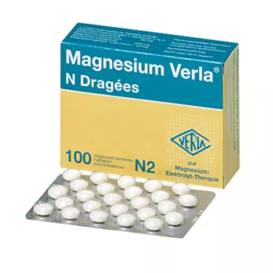Magnesium Verla N Dragées, 10x100 ks