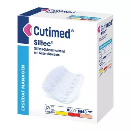 CUTIMED Siltec pěnový obvaz 20x20 cm nelepivý, 6 ks